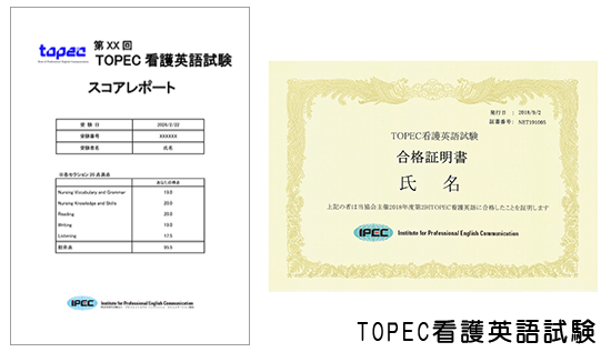TOPEC看護英語試験